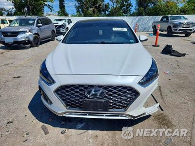 Piąte zdjęcie samochodu w środku: 2018 HYUNDAI SONATA LIMITED 2.0T+ VIN:5NPE34AB9JH718977 - miniatura