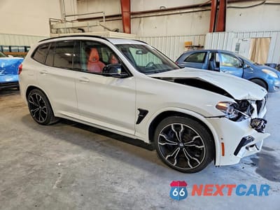 Czwarte zdjęcie samochodu z boku: 2021 BMW X3 M COMPETITION VIN:5YMTS0C00M9H24429 - miniatura