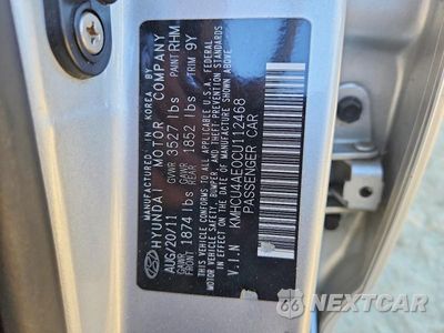 Zdjęcie 12 z 12 samochodu: 2012 HYUNDAI ACCENT GLS VIN:KMHCU4AE0CU112468 - miniatura