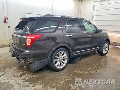 Trzecie zdjęcie samochodu z tyłu: 2014 FORD EXPLORER LIMITED VIN:1FM5K8F82EGA10812 - miniatura