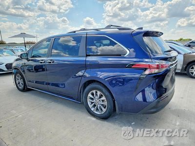 Drugie zdjęcie samochodu z przodu: 2022 TOYOTA SIENNA XLE VIN:5TDYRKEC9NS132119 - miniatura