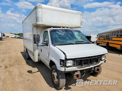Czwarte zdjęcie samochodu z boku: 2007 FORD E450 BOX TRUCK VIN:1FDXE45S37DB14610 - miniatura