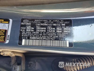 Zdjęcie 13 z 13 samochodu: 2024 HYUNDAI IONIQ 5 SEL VIN:KM8KN4DE5RU251427 - miniatura