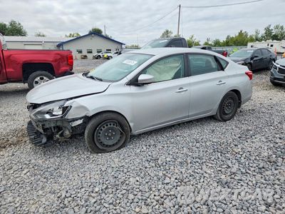 2019 NISSAN SENTRA S 3N1AB7AP6KY223299 - główne zdjęcie licytacji z USA - miniatura