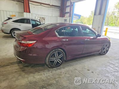Trzecie zdjęcie samochodu z tyłu: 2016 HONDA ACCORD SPORT VIN:1HGCR2F5XGA199176 - miniatura