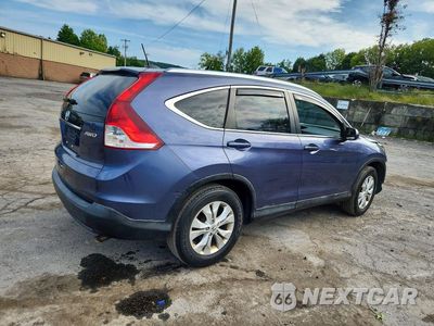 Trzecie zdjęcie samochodu z tyłu: 2012 HONDA CR-V EXL VIN:JHLRM4H77CC012432 - miniatura
