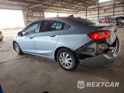 Drugie zdjęcie samochodu z przodu: 2017 CHEVROLET CRUZE LS VIN:3G1BC5SM9HS573697 - miniatura