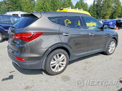 Trzecie zdjęcie samochodu z tyłu: 2014 HYUNDAI SANTA FE SPORT 2.0T VIN:5XYZWDLAXEG142102 - miniatura