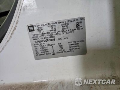 Zdjęcie 12 z 12 samochodu: 2016 GMC SIERRA K1500 SLE VIN:3GTU2MEC4GG284745 - miniatura
