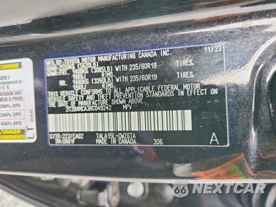 Zdjęcie 13 z 13 samochodu: 2024 LEXUS RX 350 PREMIUM VIN:2T2BAMCA3RC049242 - miniatura