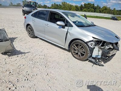 Czwarte zdjęcie samochodu z boku: 2022 TOYOTA COROLLA LE VIN:JTDEPMAE5N3001508 - miniatura