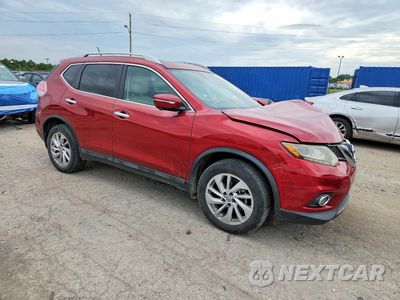 Czwarte zdjęcie samochodu z boku: 2015 NISSAN ROGUE SL VIN:5N1AT2MV0FC813600 - miniatura