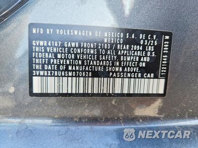 Zdjęcie 12 z 12 samochodu: 2025 VOLKSWAGEN JETTA SPORT VIN:3VWBX7BU6SM070628 - miniatura