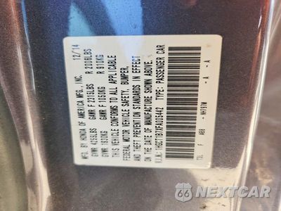 Zdjęcie 12 z 12 samochodu: 2015 HONDA ACCORD EX VIN:1HGCT1B7XFA005442 - miniatura