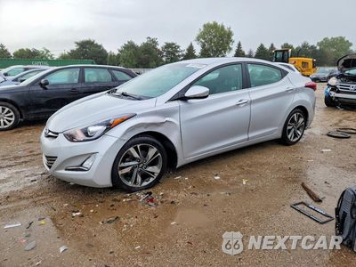 2015 HYUNDAI ELANTRA LIMITED KMHDH4AE5FU234286 - główne zdjęcie licytacji z USA - miniatura