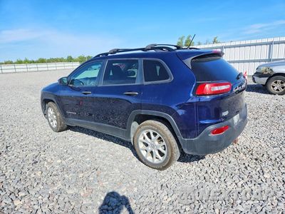 Drugie zdjęcie samochodu z przodu: 2016 JEEP CHEROKEE SPORT VIN:1C4PJLAB0GW230349 - miniatura