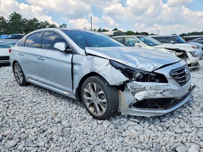 Czwarte zdjęcie samochodu z boku: 2017 HYUNDAI SONATA LIMITED 2.0T VIN:5NPE34AB1HH577512 - miniatura