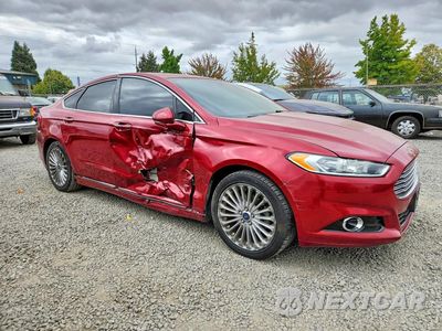 Czwarte zdjęcie samochodu z boku: 2016 FORD FUSION TITANIUM VIN:3FA6P0K95GR319833 - miniatura
