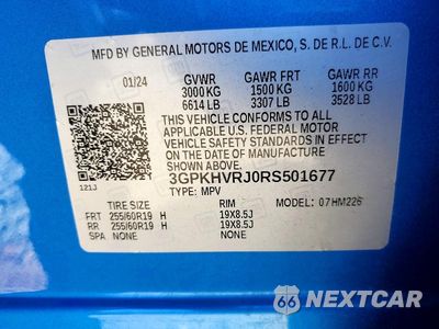 Zdjęcie 14 z 14 samochodu: 2024 HONDA PROLOGUE EX VIN:3GPKHVRJ0RS501677 - miniatura
