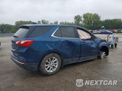Trzecie zdjęcie samochodu z tyłu: 2020 CHEVROLET EQUINOX LT VIN:3GNAXKEV4LL343389 - miniatura