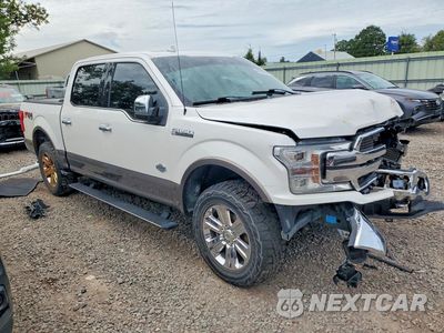 Czwarte zdjęcie samochodu z boku: 2019 FORD F150 SUPERCREW VIN:1FTEW1E57KFC64167 - miniatura