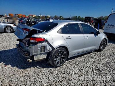 Trzecie zdjęcie samochodu z tyłu: 2020 TOYOTA COROLLA SE VIN:5YFS4RCE0LP026892 - miniatura