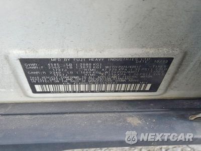 Zdjęcie 13 z 13 samochodu: 2014 SUBARU OUTBACK 2.5I LIMITED VIN:4S4BRCNC9E3251247 - miniatura