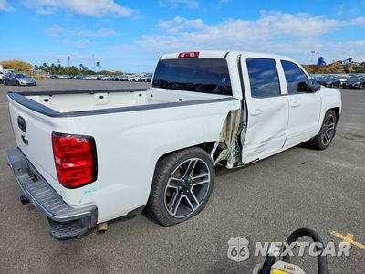 Trzecie zdjęcie samochodu z tyłu: 2017 CHEVROLET SILVERADO C1500 LT VIN:3GCPCREC1HG474186 - miniatura