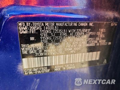 Zdjęcie 13 z 13 samochodu: 2015 TOYOTA RAV4 LE VIN:2T3BFREV1FW247953 - miniatura