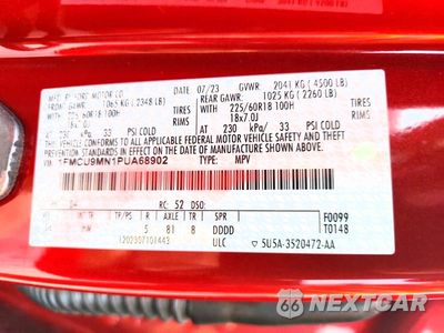 Zdjęcie 12 z 12 samochodu: 2023 FORD ESCAPE ST LINE VIN:1FMCU9MN1PUA68902 - miniatura