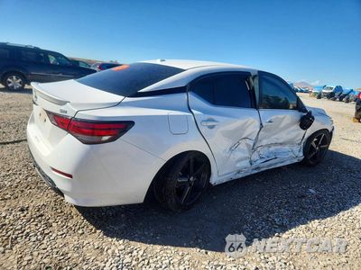 Trzecie zdjęcie samochodu z tyłu: 2022 NISSAN SENTRA SR VIN:3N1AB8DV2NY257437 - miniatura