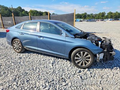 Czwarte zdjęcie samochodu z boku: 2015 HYUNDAI SONATA SPORT VIN:5NPE34AF8FH225379 - miniatura