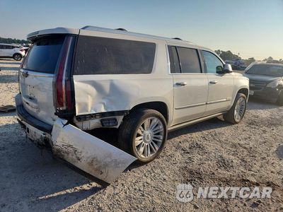 Trzecie zdjęcie samochodu z tyłu: 2015 CADILLAC ESCALADE ESV PLATINUM VIN:1GYS4UKJ2FR737970 - miniatura