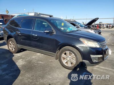 Czwarte zdjęcie samochodu z boku: 2014 CHEVROLET TRAVERSE LT VIN:1GNKVHKD3EJ290669 - miniatura