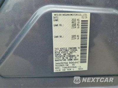 Zdjęcie 13 z 13 samochodu: 2016 NISSAN LEAF S VIN:1N4AZ0CP1GC306447 - miniatura