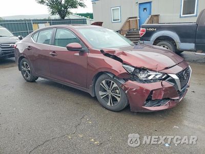 Czwarte zdjęcie samochodu z boku: 2022 NISSAN SENTRA SV VIN:3N1AB8CV7NY221132 - miniatura