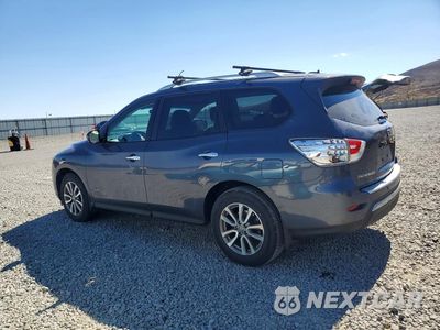 Drugie zdjęcie samochodu z przodu: 2014 NISSAN PATHFINDER HYBRID SV VIN:5N1CR2MM1EC657631 - miniatura