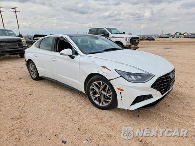 Czwarte zdjęcie samochodu z boku: 2020 HYUNDAI SONATA SEL VIN:5NPEF4JA2LH039134 - miniatura