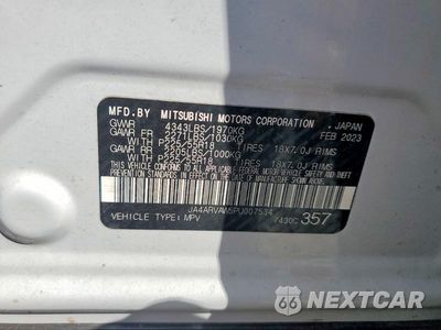 Zdjęcie 14 z 14 samochodu: 2023 MITSUBISHI OUTLANDER SPORT GT VIN:JA4ARVAW5PU007534 - miniatura