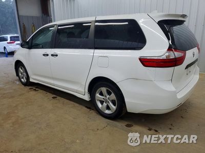 Drugie zdjęcie samochodu z przodu: 2019 TOYOTA SIENNA L 7-PASSENGER VIN:5TDZZ3DC4KS995353 - miniatura