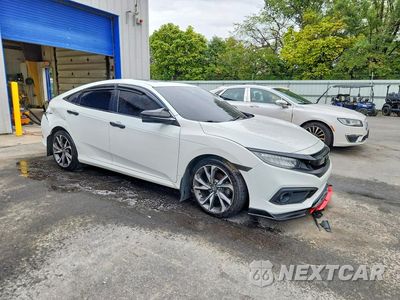 Czwarte zdjęcie samochodu z boku: 2019 HONDA CIVIC TOURING VIN:19XFC1F9XKE201976 - miniatura