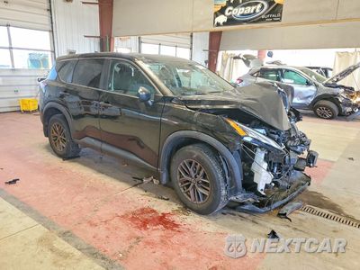 Czwarte zdjęcie samochodu z boku: 2021 NISSAN ROGUE S VIN:5N1AT3AB7MC814790 - miniatura