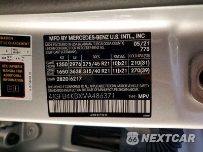 Zdjęcie 13 z 13 samochodu: 2021 MERCEDES-BENZ GLE 350 4MATIC VIN:4JGFB4KBXMA486371 - miniatura