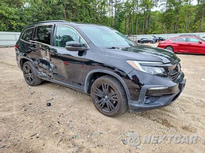 Czwarte zdjęcie samochodu z boku: 2022 HONDA PILOT SE VIN:5FNYF6H23NB062513 - miniatura
