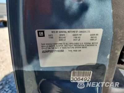 Zdjęcie 12 z 12 samochodu: 2007 PONTIAC GRAND PRIX VIN:2G2WP552171183358 - miniatura