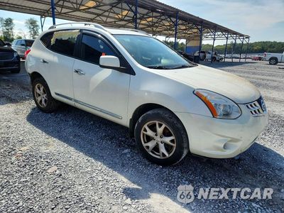 Czwarte zdjęcie samochodu z boku: 2011 NISSAN ROGUE S VIN:JN8AS5MT8BW168327 - miniatura