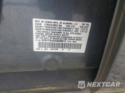 Zdjęcie 13 z 13 samochodu: 2010 HONDA PILOT EXL VIN:5FNYF3H54AB008012 - miniatura