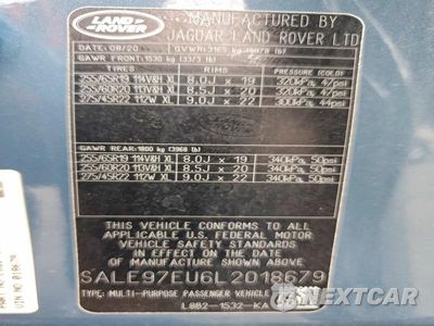 Zdjęcie 13 z 13 samochodu: 2020 LAND ROVER DEFENDER 110 HSE VIN:SALE97EU6L2018679 - miniatura