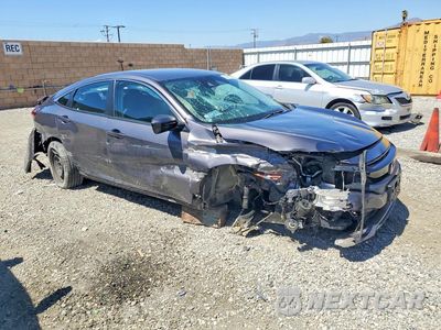 Czwarte zdjęcie samochodu z boku: 2019 HONDA CIVIC LX VIN:19XFC2F62KE207489 - miniatura