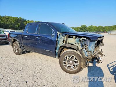 Czwarte zdjęcie samochodu z boku: 2023 GMC SIERRA K1500 SLT VIN:3GTUUDEDXPG207378 - miniatura